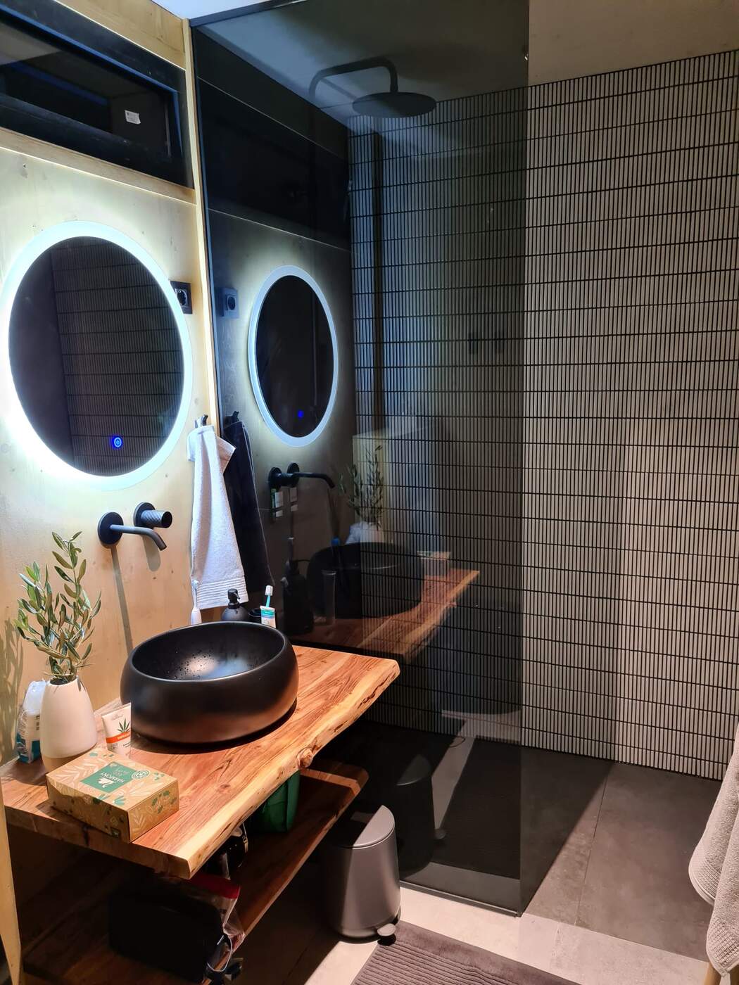 Villa bathroom interior