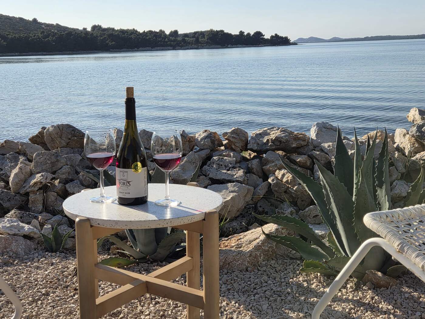 Wine by the sea